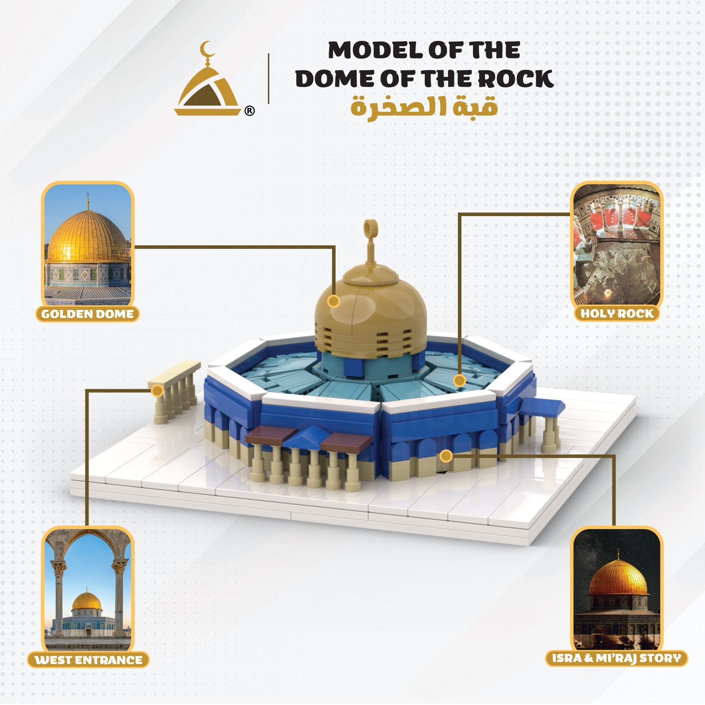 Dome Of The Rock Building Block Set