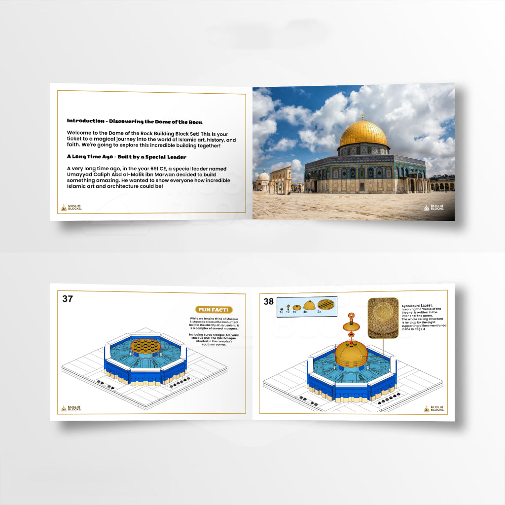 Dome Of The Rock Building Block Set