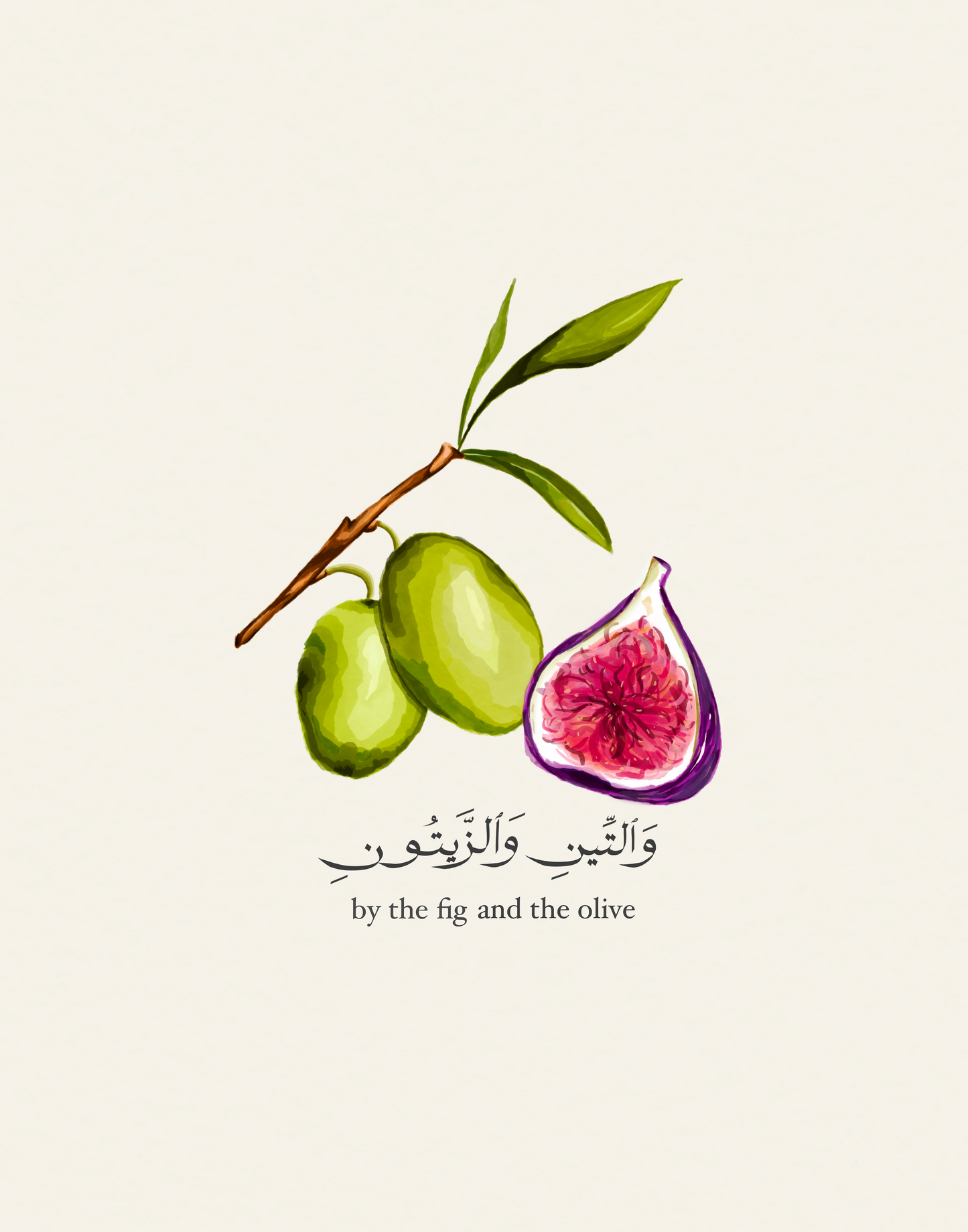 By the Fig and the Olive - وَٱلتِّينِ وَٱلزَّيۡتُونِ