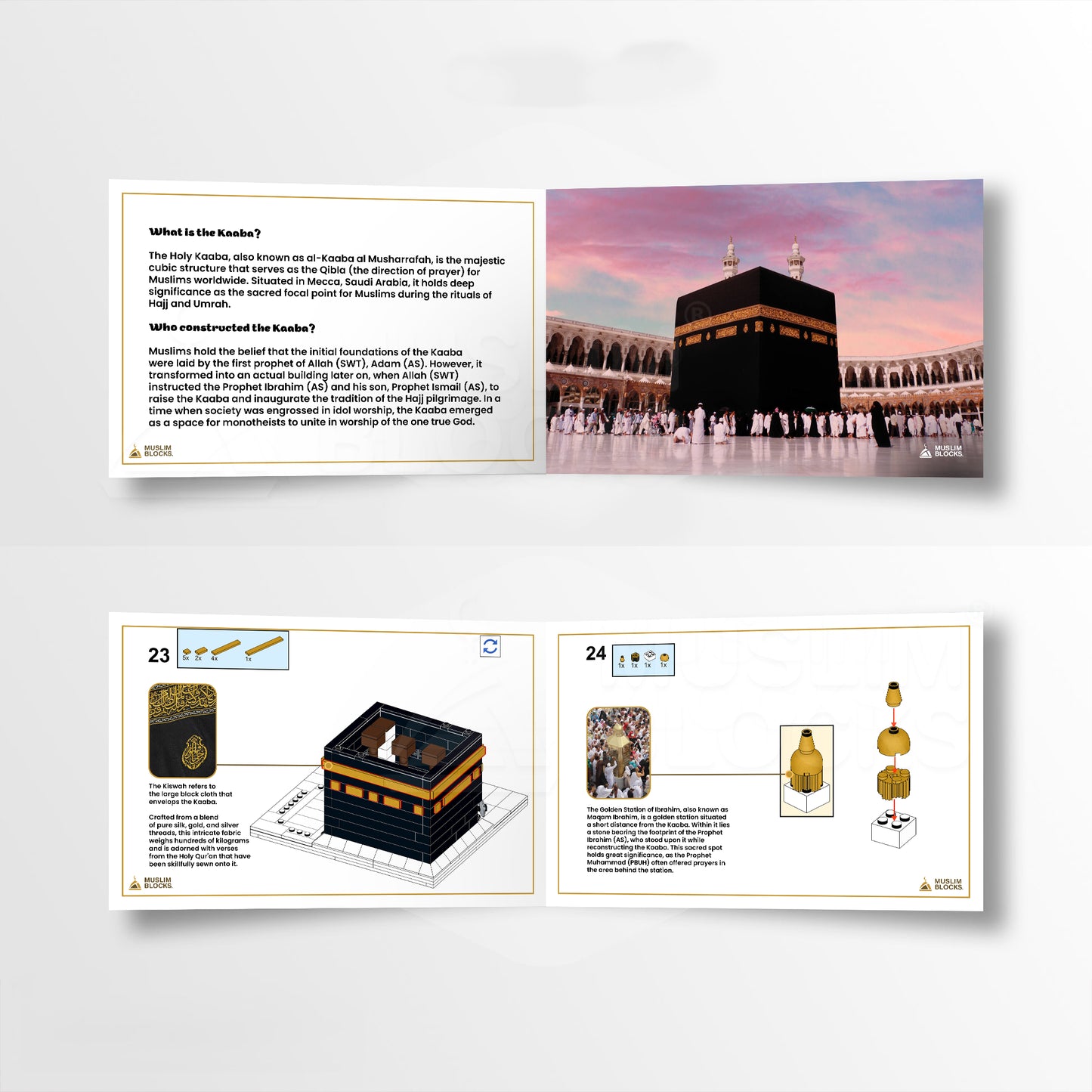 Kaabah Muslim Blocks Building Blocks Set