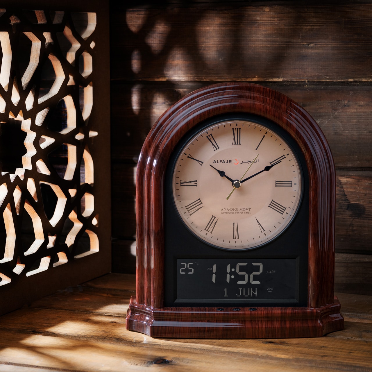AlFajr Azan Table Clock CA-21 (with 5 Different Azans)