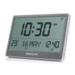 AlFajr Azan Wall Clock CJ-17 GREY (with 5 Different Azans)